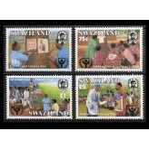 Свазиленд 1990 г. "Международный год грамотности"
