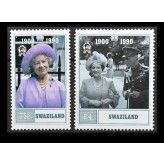 Свазиленд 1990 г. "Королева-мать Елизавета, 90-й день рождения"