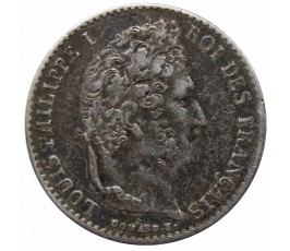 Франция 1/4 франка 1834 г. А