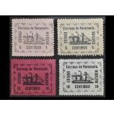 Венесуэла 1903 г. "Революционный пароход "Бан-Ри"