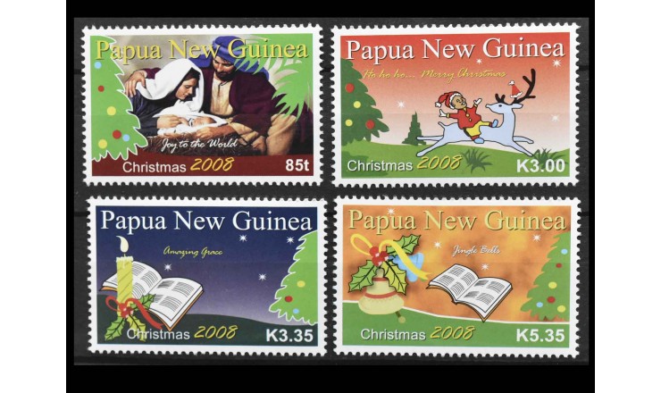Папуа-Новая Гвинея 2008 г. "Рождество"