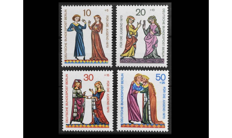 Западный Берлин 1970 г. "Менестрели"