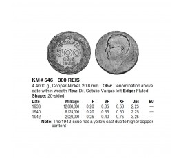 Бразилия 300 рейс 1940 г. Бразилия 300 рейс 1940 г.
