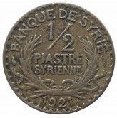 Сирия 1/2 пиастра 1921 г.
