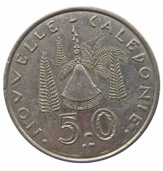 Новая Каледония 50 франков 2007 г.