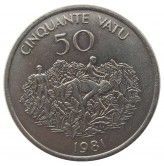 Вануату 50 вату 1981 г. (Годовщина независимости)  