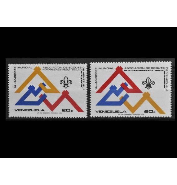 Венесуэла 1975 г. "14-й Всемирный слет бойскаутов"