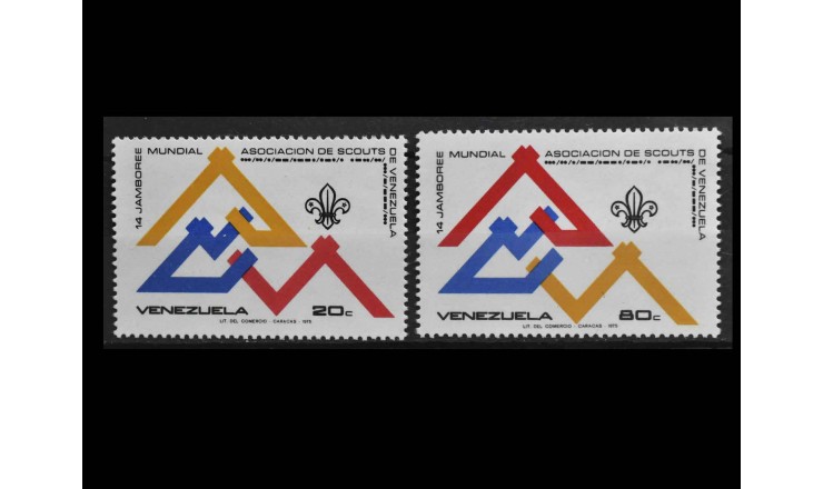 Венесуэла 1975 г. "14-й Всемирный слет бойскаутов"