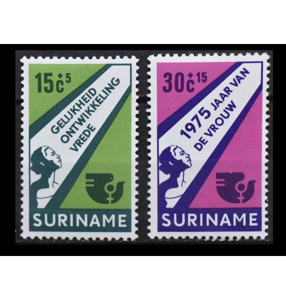 Суринам 1975 г. "Международный год женщин" Суринам 1975 г. "Международный год женщин"
