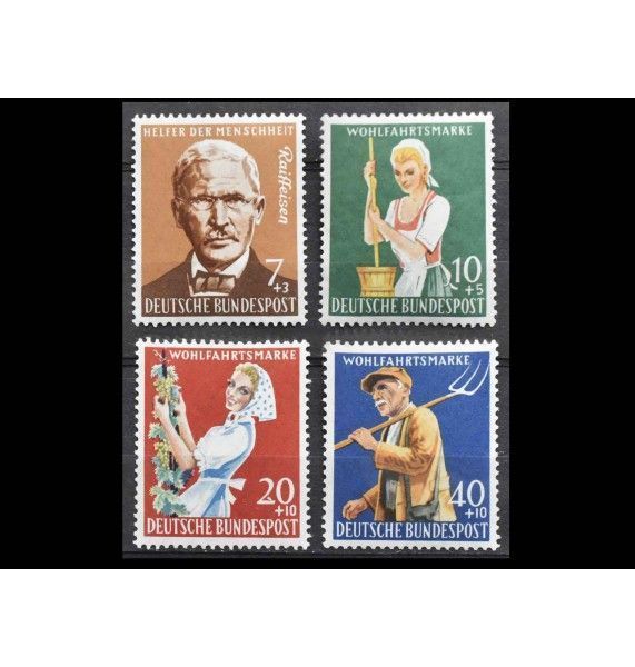 ФРГ 1958 г. "Сельское хозяйство" ФРГ 1958 г. "Сельское хозяйство"