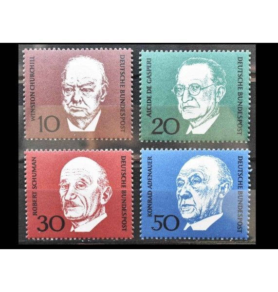 ФРГ 1968 г. "День рождения Аденауэра"