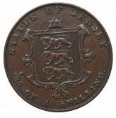 Джерси 1/26 шиллинга 1858 г.