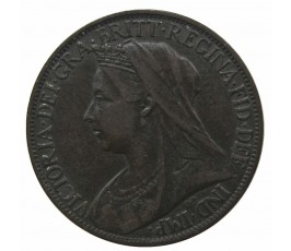 Великобритания 1 фартинг 1897 г.