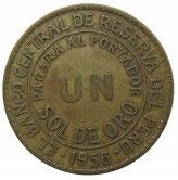 Перу 1 соль 1956 г.