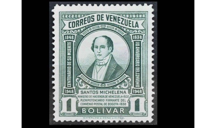Венесуэла 1949 г. "Сантос Микелена"