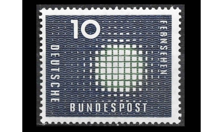 ФРГ 1957 г. "Телевизионный экран"