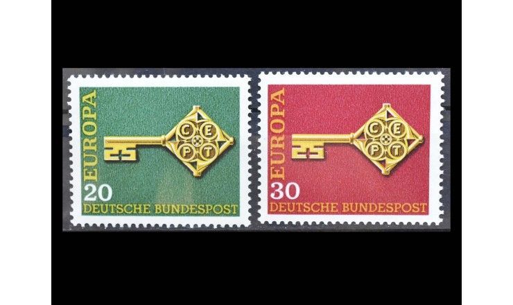 ФРГ 1968 г. "Европа C.E.P.T."