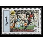 Уганда 1994 г. "Джон Акии-Буа, золотая медаль в беге на 400 метров с барьерами"