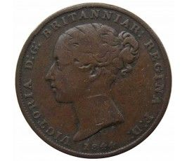 Джерси 1/26 шиллинга 1844 г.