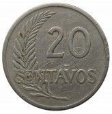 Перу 20 сентаво 1921 г.