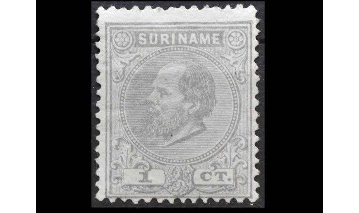 Суринам 1883 г. "Король Вильгельм III"