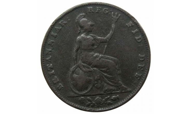 Великобритания 1 фартинг 1853 г.