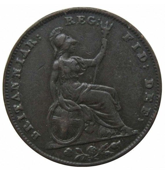 Великобритания 1 фартинг 1854 г.