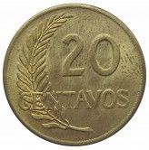 Перу 20 сентаво 1964 г.
