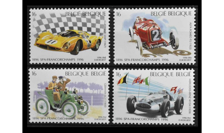 Бельгия 1998 г. "Столетие автогонок в Спа-Франкоршам"