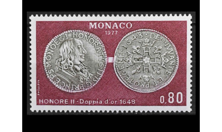 Монако 1977 г. "Нумизматика"