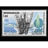 Монако 1977 г. "Охрана окружающей среды Средиземноморья"