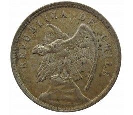 Чили 40 сентаво 1908 г. Чили 40 сентаво 1908 г.