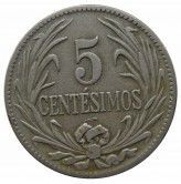 Уругвай 5 сентесимо 1924 г.