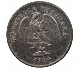 Мексика 5 сентаво 1904 г. Cn H Мексика 5 сентаво 1904 г. Cn H