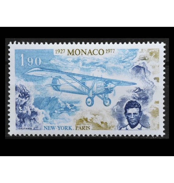 Монако 1977 г. "50-я годовщина первого пересечения Северной Атлантики" Монако 1977 г. "50-я годовщина первого пересечения Северной Атлантики"