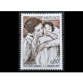 Монако 1977 г. "Картина Мэри Кассат "Материнство"