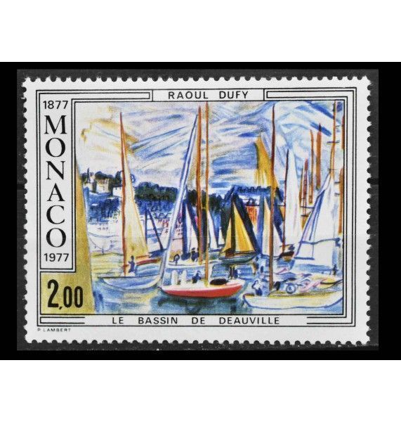 Монако 1977 г. "Столетие со дня рождения Рауля Дюфи"