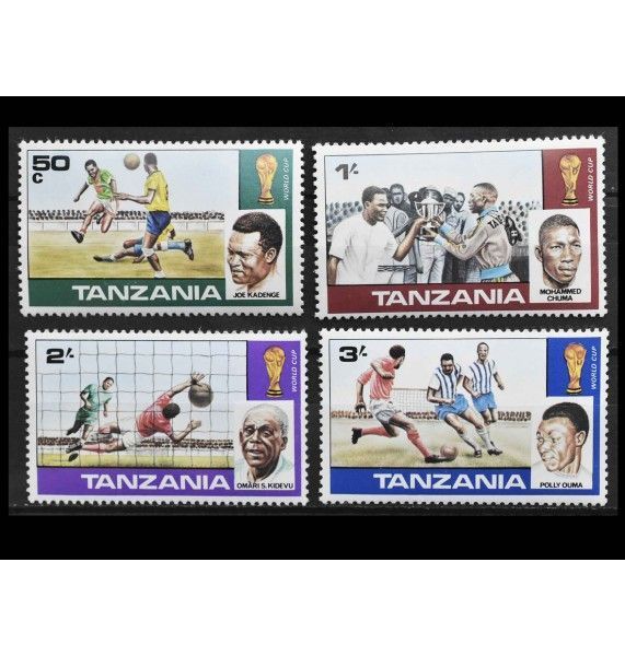 Танзания 1978 г. "Чемпионат мира по футболу, Аргентина" Танзания 1978 г. "Чемпионат мира по футболу, Аргентина"
