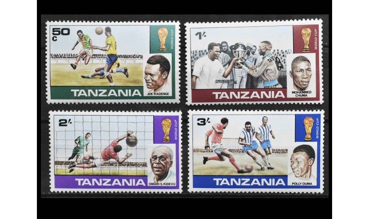 Танзания 1978 г. "Чемпионат мира по футболу, Аргентина"