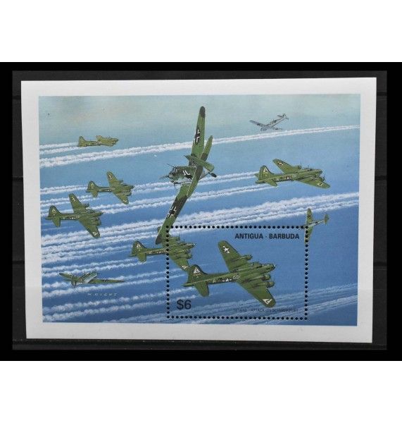 Антигуа и Барбуда 1991 г. "50-я годовщина начала Второй мировой войны" Антигуа и Барбуда 1991 г. "50-я годовщина начала Второй мировой войны"