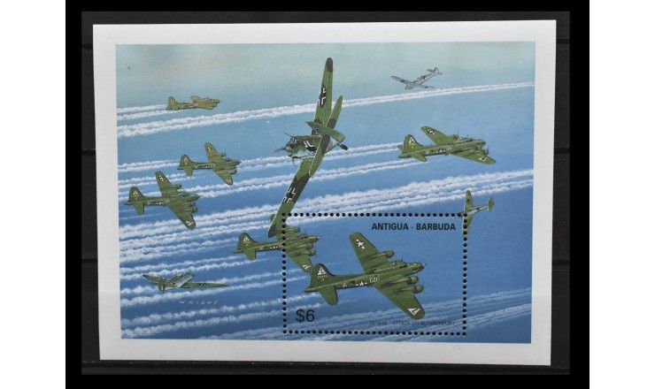 Антигуа и Барбуда 1991 г. "50-я годовщина начала Второй мировой войны"