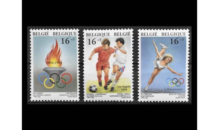 Бельгия 1994 г. "Спорт"
