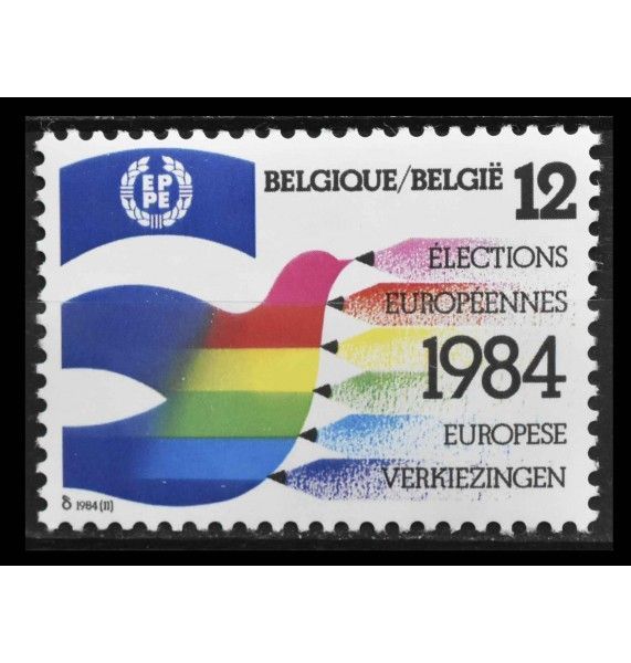 Бельгия 1984 г. "Результаты голосования в Европейский Парламент" Бельгия 1984 г. "Результаты голосования в Европейский Парламент"