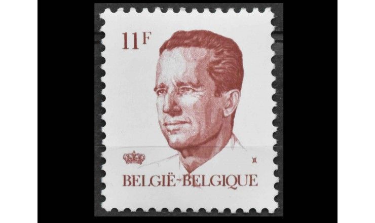 Бельгия 1983 г. "Король Бодуэн, тип "Вельге"