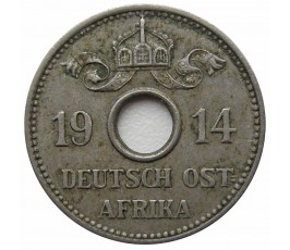 Германская Восточная Африка 5 геллеров 1914 г. J