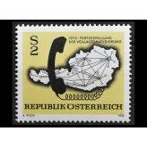 Австрия 1972 г. "Завершение строительства автоматизированной телефонной сети"