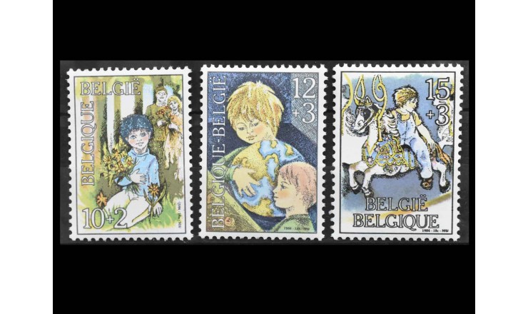 Бельгия 1984 г. "Дети"