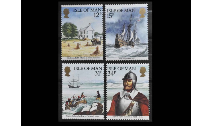 Остров Мэн 1986 г. "Международная выставка почтовых марок "Ameripex '86", Чикаго"