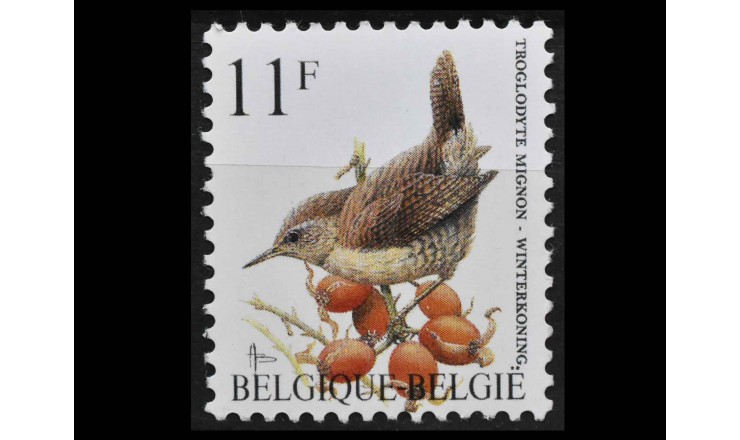Бельгия 1992 г. "Птицы"
