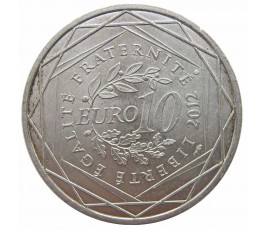 Франция 10 евро 2012 г. (Регионы Франции - Франш-Конте)